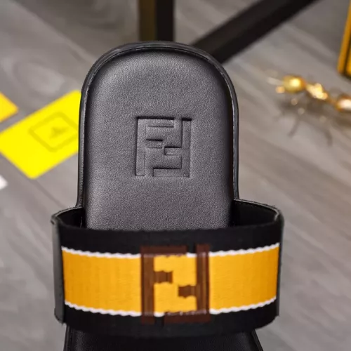 Replica Fendi Slippers For Men #1318887 $42.00 USD for Wholesale