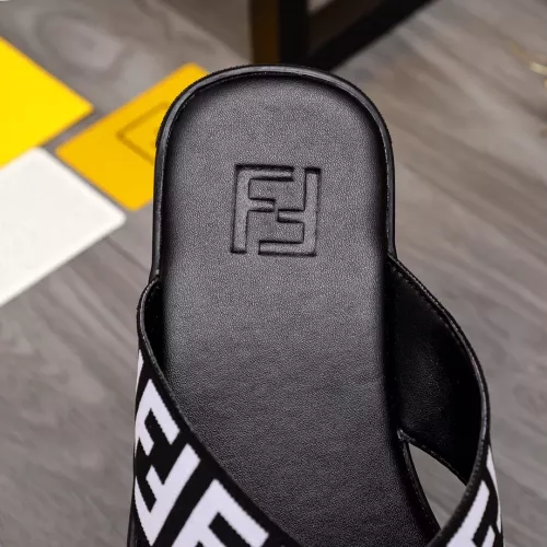 Replica Fendi Slippers For Men #1318889 $42.00 USD for Wholesale