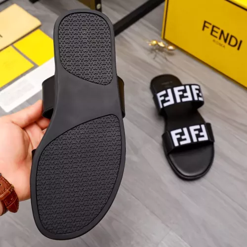 Replica Fendi Slippers For Men #1318893 $42.00 USD for Wholesale