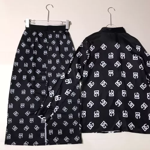 Replica Dolce & Gabbana D&G Tracksuits Long Sleeved For Women #1318895 $98.00 USD for Wholesale