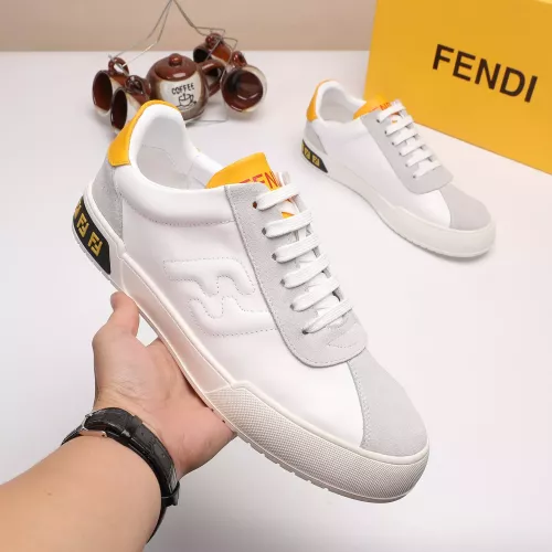 Replica Fendi Casual Shoes For Men #1318958 $80.00 USD for Wholesale