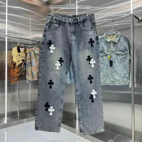 Replica Chrome Hearts Jeans For Unisex #1318982 $52.00 USD for Wholesale