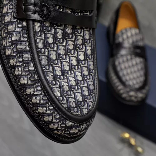 Replica Christian Dior Leather Shoes For Men #1319005 $105.00 USD for Wholesale