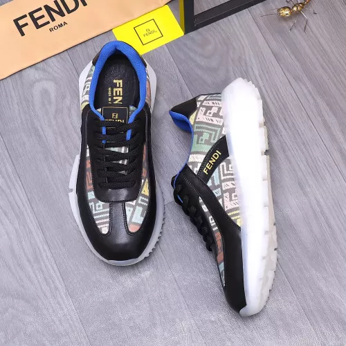 Replica Fendi Casual Shoes For Men #1319043 $88.00 USD for Wholesale