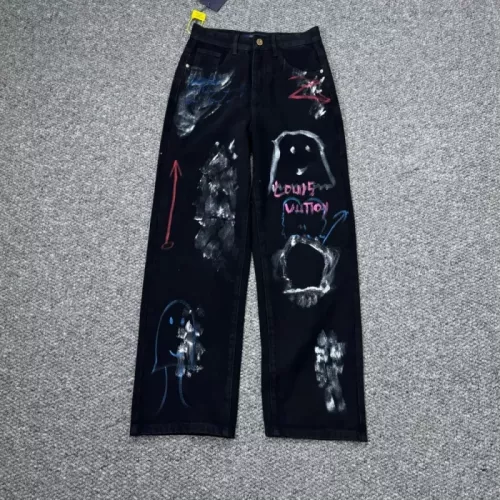 Replica Louis Vuitton LV Jeans For Unisex #1319122 $60.00 USD for Wholesale