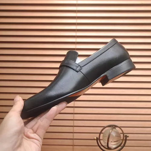 Replica Hermes Leather Shoes For Men #1319141 $100.00 USD for Wholesale