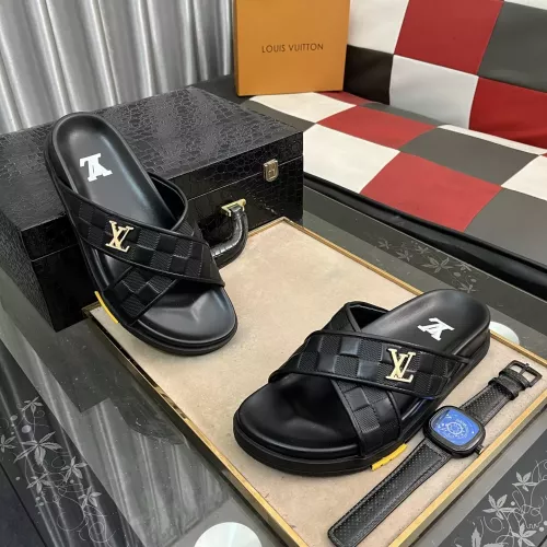 Replica Louis Vuitton Slippers For Men #1319170 $56.00 USD for Wholesale