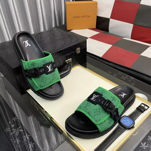 Replica Louis Vuitton Slippers For Men #1319173 $60.00 USD for Wholesale