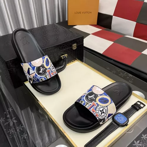 Replica Louis Vuitton Slippers For Men #1319180 $45.00 USD for Wholesale