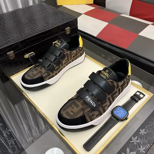 Replica Fendi Casual Shoes For Men #1319228 $80.00 USD for Wholesale