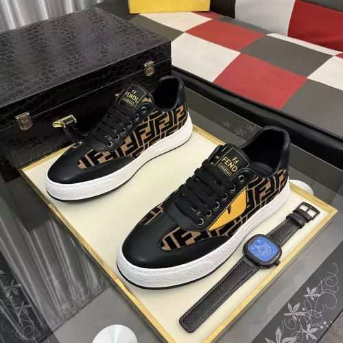 Replica Fendi Casual Shoes For Men #1319233 $80.00 USD for Wholesale