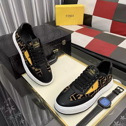 Replica Fendi Casual Shoes For Men #1319233 $80.00 USD for Wholesale