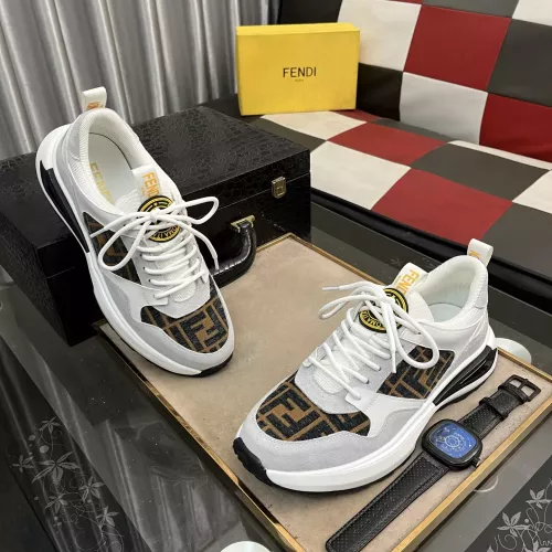 Replica Fendi Casual Shoes For Men #1319236 $85.00 USD for Wholesale