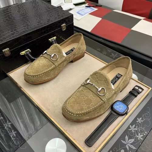Replica Gucci Oxfords Shoes For Men #1319277 $98.00 USD for Wholesale