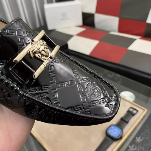 Replica Versace Leather Shoes For Men #1319281 $76.00 USD for Wholesale