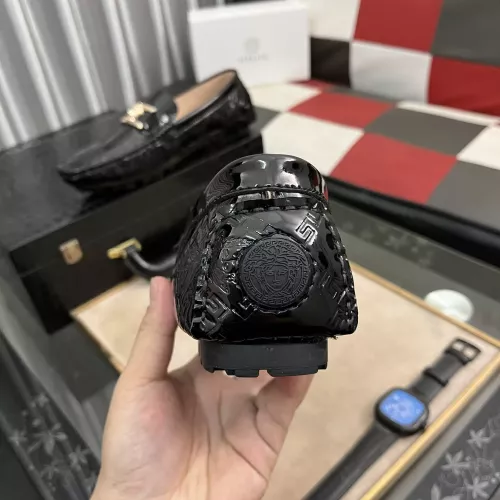 Replica Versace Leather Shoes For Men #1319281 $76.00 USD for Wholesale