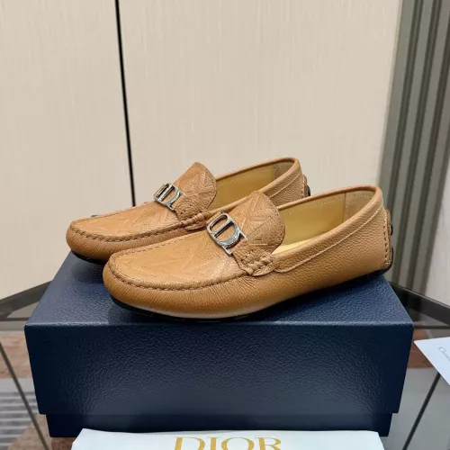 Replica Christian Dior Leather Shoes For Men #1319294 $100.00 USD for Wholesale