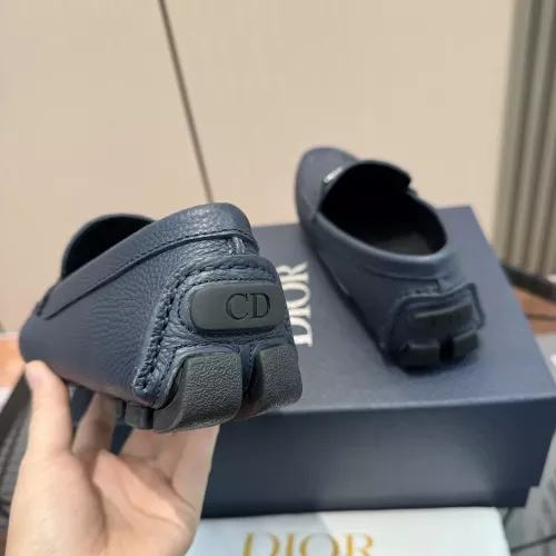 Replica Christian Dior Leather Shoes For Men #1319295 $100.00 USD for Wholesale