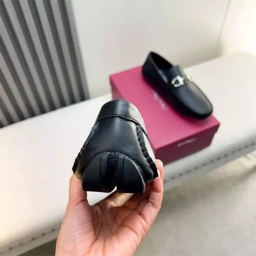 Replica Salvatore Ferragamo Leather Shoes For Men #1319307 $100.00 USD for Wholesale