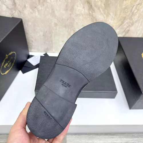 Replica Prada Leather Shoes For Men #1319314 $105.00 USD for Wholesale