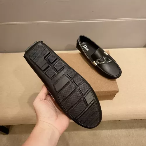 Replica Christian Dior Leather Shoes For Men #1319339 $76.00 USD for Wholesale