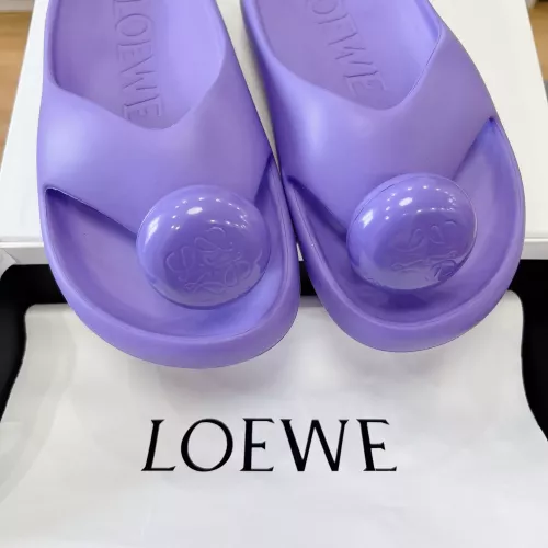 Replica LOEWE Slippers For Women #1319671 $80.00 USD for Wholesale