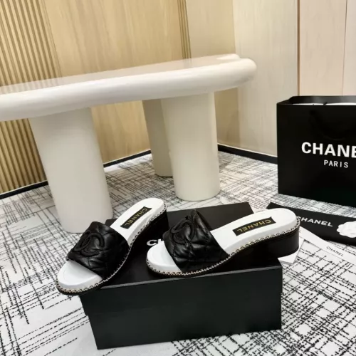 Replica Chanel Slippers For Women #1319738 $92.00 USD for Wholesale