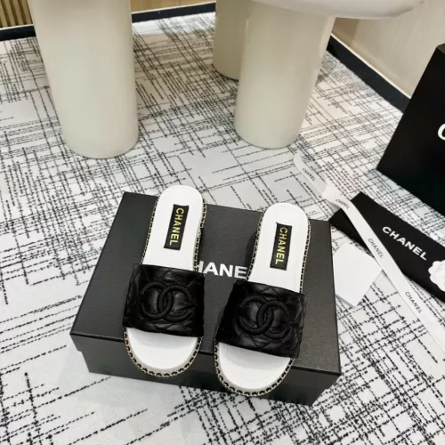Replica Chanel Slippers For Women #1319738 $92.00 USD for Wholesale