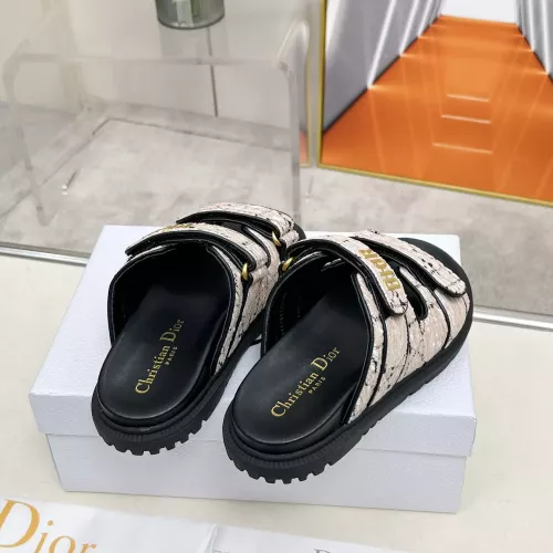 Replica Christian Dior Slippers For Women #1319847 $92.00 USD for Wholesale
