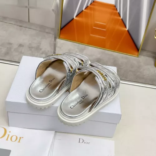 Replica Christian Dior Slippers For Women #1319879 $96.00 USD for Wholesale