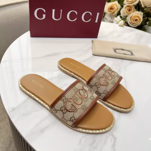 Replica Gucci Slippers For Women #1320047 $82.00 USD for Wholesale