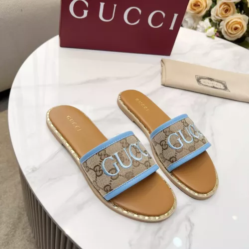Replica Gucci Slippers For Women #1320048 $82.00 USD for Wholesale