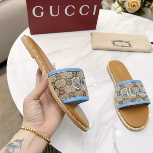 Replica Gucci Slippers For Women #1320048 $82.00 USD for Wholesale