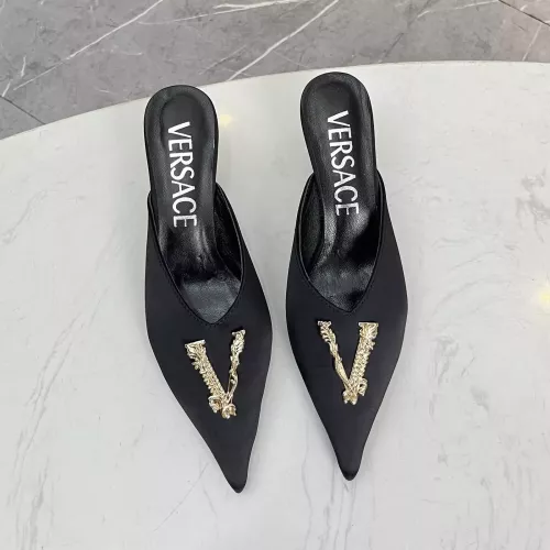 Replica Versace Slippers For Women #1320172 $80.00 USD for Wholesale