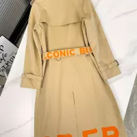 $162.00 USD Burberry Trench Coat Long Sleeved For Women #1311036