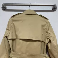 $172.00 USD Burberry Trench Coat Long Sleeved For Women #1311039