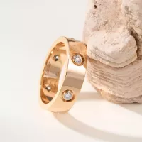 $48.00 USD Cartier Rings In Rose Gold #1311733