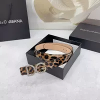 $64.00 USD Dolce & Gabbana D&G AAA Quality Belts In 3.0cm For Women #1313072