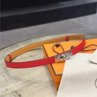 $56.00 USD Hermes AAA Quality Belts In 1.8cm For Women #1313791