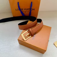 $56.00 USD Louis Vuitton AAA Quality Belts In 3.4cm For Men #1314373