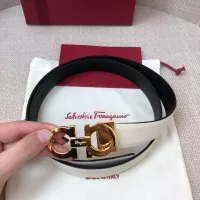 $52.00 USD Salvatore Ferragamo AAA Quality Belts In 2.5cm For Women #1314766