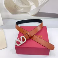 $68.00 USD Valentino AAA Quality Belts In 3.0cm For Women #1314781