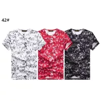 $22.00 USD Louis Vuitton LV T-Shirts Short Sleeved For Men #1316073