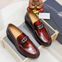 $98.00 USD Christian Dior Leather Shoes For Men #1317186