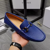 $76.00 USD Versace Leather Shoes For Men #1317270