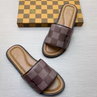 $64.00 USD Louis Vuitton Slippers For Men #1317614