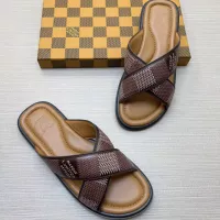 $64.00 USD Louis Vuitton Slippers For Men #1317622