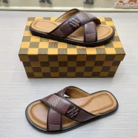 $64.00 USD Louis Vuitton Slippers For Men #1317622