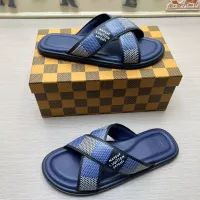 $64.00 USD Louis Vuitton Slippers For Men #1317630