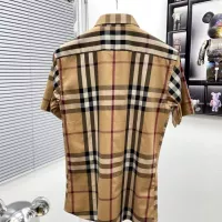 $45.00 USD Burberry Shirts Short Sleeved For Men #1318137